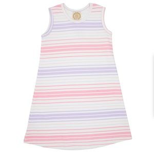 NWT The Beaufort Bonnet Company TBBC Sleeveless Polly Play Dress Sea Grape